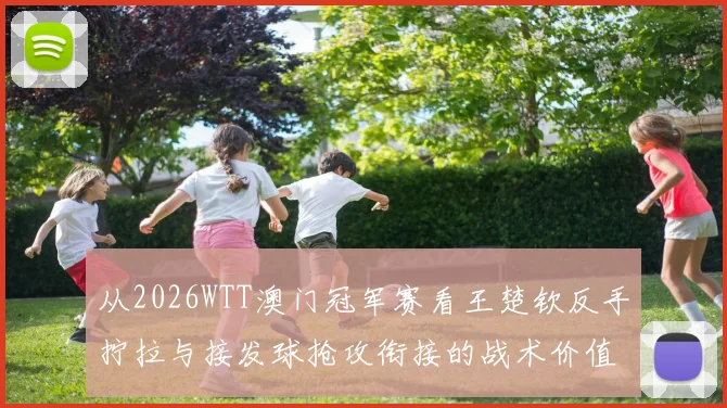 从2026WTT澳门冠军赛看王楚钦反手拧拉与接发球抢攻衔接的战术价值分析
